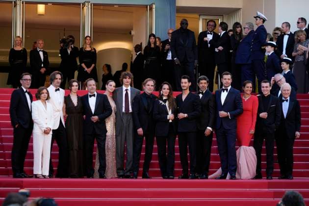 Foto IPP Daniele Cifala™ Cannes 22 05 2024 Le Comte De Monte-Cristo Red Carpet - The 77th Annual Cannes Film Festival nella foto : Pierre Niney, Alexandre de La Patelliere, Marie Narbonne, Dimitri Rassam, Anamaria Vartolmei, Patrick Mille, Adele Simphal, Vassili Schneider, Matthieu Delaporte, Anaïs Demoustier, Julie de Bona Italy Photo Press - World Copyright