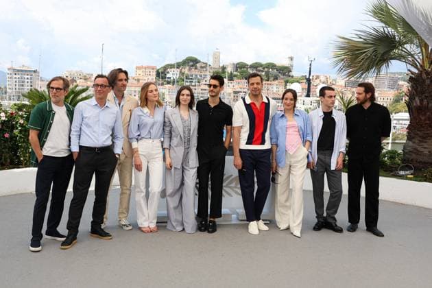 77eme Festival International du Film de Cannes Photocall of the film Monte Cristo 305409 2024 05 23 Niney, Pierre Demoustier, Anaïs Lafitte, Laurent Rassam, Dimitri Vartolomei, Anamaria Delaporte, Matthieu de La Patelliere, Alexandre Bouillon, Bastien De Saint Jean, Julien Simphal, Adele Copyright: xIvankaxVoisinx xStarfacex STAR_305409_004