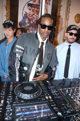 PFW A$AP Rocky s, AMERICAN SABOTAGE, Presented by AWGE Front Row Asap Rocky attending the A$AP Rocky s, AMERICAN SABOTAGE, Presented by AWGE Menswear Spring Summer 2025 show as part of Paris Fashion Week in Paris, France on June 21, 2024. Photo by Jerome Dominé ABACAPRESS.COM Copyright: xDominexJerome ABACAx