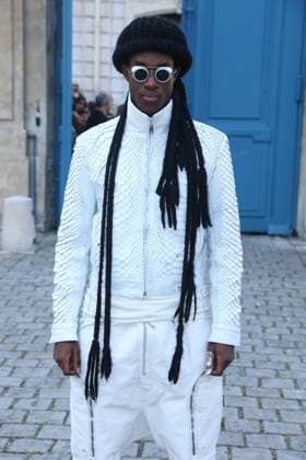 PFW A$AP Rocky s, AMERICAN SABOTAGE, Presented by AWGE Front Row Guest attending the A$AP Rocky s, AMERICAN SABOTAGE, Presented by AWGE Menswear Spring Summer 2025 show as part of Paris Fashion Week in Paris, France on June 21, 2024. Photo by Jerome Dominé ABACAPRESS.COM Copyright: xDominexJerome ABACAx