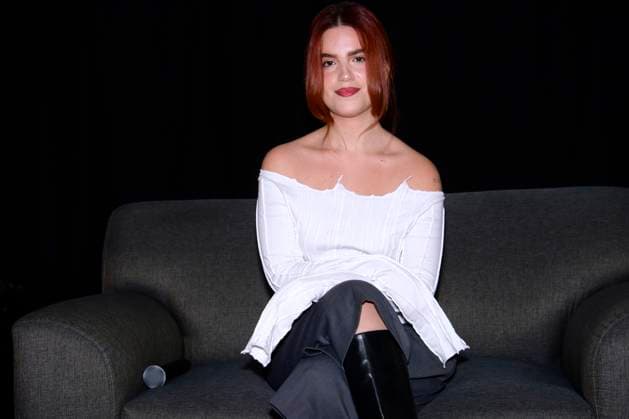 June 25, 2024, Mexico City, Mexico City, Mexico: Peruvian singer-songwriter Nicole Zignago, nominated for the Latin Grammy in 2022 as best new artist and with more than 150 million views on digital platforms, attends to the media this Tuesday, June 25 at the Lunario of the National Auditorium, in Mexico City . ..Nicole reported that she is in full preparation for her first tour, ESCRITA TOUR, which will begin in Peru, her homeland, with tickets already sold out, and will later arrive with her talent at Lunario in Mexico. Mexico City Mexico - ZUMAn296 20240625_zip_n296_002 Copyright: xJorgexNunezx