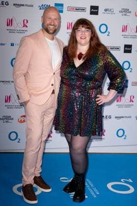 Thomas Wolski and Jenny Ryan attends the Nordoff and Robbins O2 Silver Clef Awards at the Grosvenor House Hotel in London, England. UK. Friday 5th July 2024 - BANG MEDIA INTERNATIONAL Copyright: xJamesxWarrenx FP_Silver_Clef_016