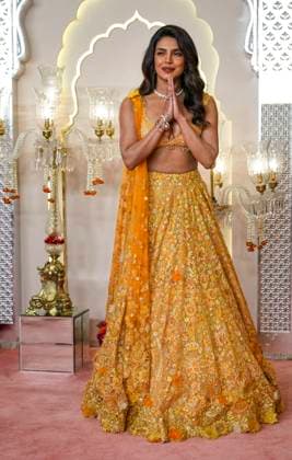 Anant Ambani-Radhika Merchant s wedding Mumbai: Actor Priyanka Chopra arrives to attend Anant Ambani and Radhika Merchant s wedding, in Mumbai, Friday, July 12, 2024. (PTI Photo Kunal Patil)(PTI07_12_2024_000260A) Mumbai Maharashtra India Copyright: x-x (PTI07_12_2024_000260A)