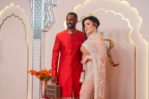 Anant Ambani-Radhika Merchant s wedding Mumbai: Singer, songwriter and rapper Keinan Warsame (K’naan) upon his arrival to attend Anant Ambani and Radhika Merchant s wedding, at Jio World Convention Centre, in Mumbai, Friday, July 12, 2024. (PTI Photo Kunal Patil)(PTI07_12_2024_000268B) Mumbai Maharashtra India Copyright: x-x (PTI07_12_2024_000268B)