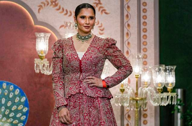 Anant-Radhika s post wedding ceremony Mumbai: Former tennis player Sania Mirza poses for photos upon her arrival to attend Anant Ambani and Radhika Merchant s post wedding ‘Blessing Ceremony’, in Mumbai, Saturday, July 13, 2024. (PTI Photo Kunal Patil) (PTI07_13_2024_000306B) Mumbai Maharashtra India Copyright: xKunalxPatilx (PTI07_13_2024_000306B)