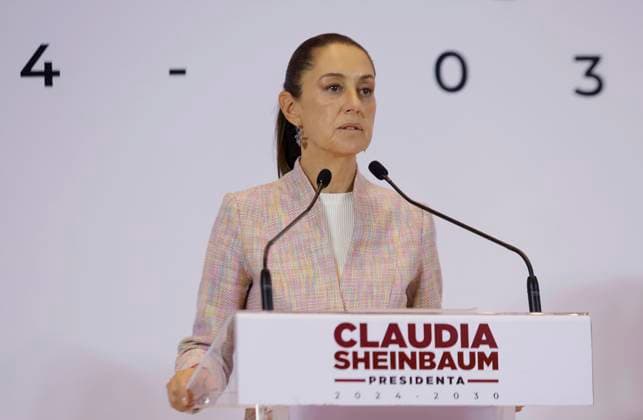 Claudia Sheinbaum, Mexico s Virtual President-elect, Meets With Governors Of The West Region Claudia Sheinbaum is holding a press conference in Mexico City, Mexico, on August 7, 2024, on the occasion of a meeting with governors of the Western Region (Colima, Guanajuato, Guerrero, Michoacan, and Queretaro) at the Hotel Courtyard Mexico City Revolucion, as part of the meetings she is scheduling this week with the country s governors. Mexico City Mexico City Mexico Copyright: xGerardoxVieyrax originalFilename: vieyra-notitle240807_npMsg.jpg