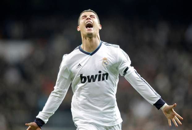 Real Madrid s Cristiano Ronaldo celebrates during La Liga Match. December 01, 2012. (ALTERPHOTOS Alvaro Hernandez) Madrid Spain EDITORIAL USE ONLY Copyright: xx ALVAROxHERNANDEZx dpphotos164646
