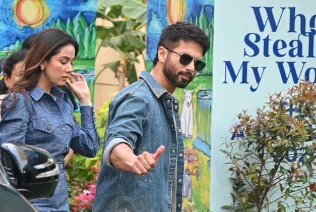 Mumbai, India, 19, DECEMBER, 2024: Saif Ali Khan and Kareena Kapoor Khan were spotted with Karishma Kapoor, Shahid Kapoor, and Mira Kapoor at a school annual day event. The stars gathered to support their kids, exuding charm and warmth at the celebration. Copyright: xx