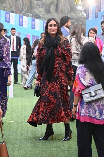 Mumbai, India, 19, DECEMBER, 2024: Saif Ali Khan and Kareena Kapoor Khan were spotted with Karishma Kapoor, Shahid Kapoor, and Mira Kapoor at a school annual day event. The stars gathered to support their kids, exuding charm and warmth at the celebration. Copyright: xx