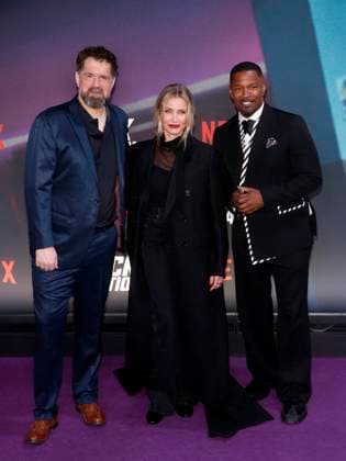 Back In Action , Weltpremiere im Zoo Palast, Berlin, 15.01.2025 Seth Gordon, Cameron Diaz und Jamie Foxx bei einem Special Screening von Back in Action im Zoo Palast in Berlin am 15.1.2025. Berlin Zoo Palast Copyright: xAnitaxBuggex