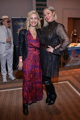Ich bin ein Star – Holt mich hier raus! powered by Julian F.M. Stoeckel, Susan Sideropoulos und Ruth Moschner auf der Party zum Public Viewing zum TV-Start der neuen Staffel, Hotel Pullmann Schweizer Hof, Berlin, Berlin