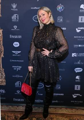 Ich bin ein Star – Holt mich hier raus! powered by Julian F.M. Stoeckel, Ruth Moschner auf dem Dschungel Carpet zum Public Viewing zum TV-Start der neuen Staffel, Hotel Pullmann Schweizer Hof, Berlin, Berlin