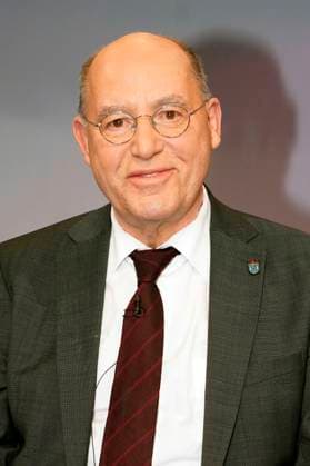 Gregor Gysi in der ARD-Talkshow maischberger im Studio Berlin Adlershof. Berlin, 11.02.2025