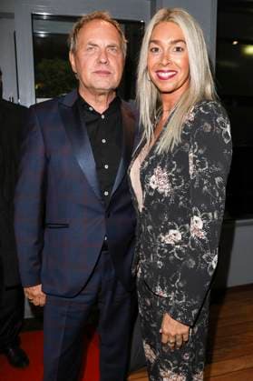 Uwe Ochsenknecht mit Freundin Kirsten Kiki Viebrock zu Gast bei der Premierenparty nach der Weltpremiere des Kino Films Ich war noch niemals in New York am Mittwoch 09.10.2019 im Cinedom in Koeln NRW Deutschland