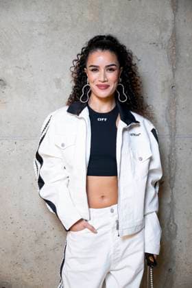 Photocall of the Off White fashion show, at the headquarters of the French Communist Party PCF , Fashion Collection Ready to Wear Fall Winter 2025 2026 at Paris Fashion Week PFW Sabrina Ouazani at the photocall of the Off White fashion show, at the headquarters of the French Communist Party PCF , Fashion Collection Ready to Wear Fall Winter 2025 2026 at Paris Fashion Week PFW , in Paris, France, March 6, 2025 Pierre Perusseau Bestimage Photocall of the Off White fashion show, at the headquarters of the French Communist Party PCF , Fashion Collection Ready to Wear Fall Winter 2025 2026 during Paris Fashion Week PFW , in Paris, France, March 6, 2025 Paris France Copyright: xPerusseaux-xDaxSilvax xBestimagexPerusseaux-xDaxSilvax xBestimagex