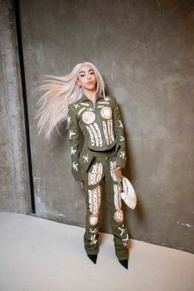 Photocall of the Off White fashion show, at the headquarters of the French Communist Party PCF , Fashion Collection Ready to Wear Fall Winter 2025 2026 at Paris Fashion Week PFW Bilal Hassani at the photocall of the Off White fashion show, at the headquarters of the French Communist Party PCF , Fashion Collection Ready to Wear Fall Winter 2025 2026 at Paris Fashion Week PFW , in Paris, France, March 6, 2025 Pierre Perusseau Bestimage Photocall of the Off White fashion show, at the headquarters of the French Communist Party PCF , Fashion Collection Ready to Wear Fall Winter 2025 2026 during Paris Fashion Week PFW , in Paris, France, March 6, 2025 Paris France Copyright: xPerusseaux-xDaxSilvax xBestimagexPerusseaux-xDaxSilvax xBestimagex