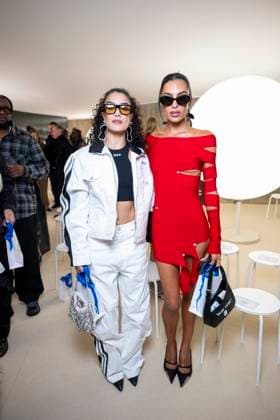 Photocall of the Off White fashion show, at the headquarters of the French Communist Party PCF , Fashion Collection Ready to Wear Fall Winter 2025 2026 at Paris Fashion Week PFW Sabrina Ouazani and Jessica Aidi at the photocall of the Off White fashion show, at the headquarters of the French Communist Party PCF , Fashion Collection Ready to Wear Fall Winter 2025 2026 at Paris Fashion Week PFW , in Paris, France, March 6, 2025 Pierre Perusseau Bestimage Photocall of the Off White fashion show, at the headquarters of the French Communist Party PCF , Fashion Collection Ready to Wear Fall Winter 2025 2026 during Paris Fashion Week PFW , in Paris, France, March 6, 2025 Paris France Copyright: xPerusseaux-xDaxSilvax xBestimagexPerusseaux-xDaxSilvax xBestimagex
