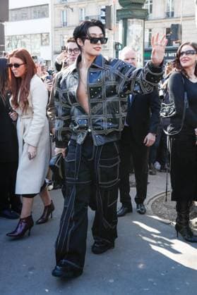 Arrivals at the Off White fashion show, at the headquarters of the French Communist Party PCF , Fashion Collection Ready to Wear Fall Winter 2025 2026 at Paris Fashion Week PFW Song Min gi at the arrivals at the Off White fashion show, at the headquarters of the French Communist Party PCF , Fashion Collection Ready to Wear Fall Winter 2025 2026 at Paris Fashion Week PFW , in Paris, France, March 6, 2025 Christophe Clovis Bestimage Arrivals at the Off White fashion show, at the headquarters of the French Communist Party PCF , Fashion Collection Ready to Wear Fall Winter 2025 2026 during Paris Fashion Week PFW , in Paris, France, March 6, 2025 Paris France Copyright: xChristophexClovisx xBestimagexChristophexClovisx xBestimagex