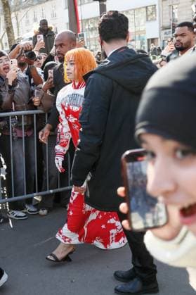 Arrivals at the Off White fashion show, at the headquarters of the French Communist Party PCF , Fashion Collection Ready to Wear Fall Winter 2025 2026 at Paris Fashion Week PFW Ice Spice at arrivals at the Off White fashion show, at the headquarters of the French Communist Party PCF , Fashion Collection Ready to Wear Fall Winter 2025 2026 at Paris Fashion Week PFW , in Paris, France, March 6, 2025 Christophe Clovis Bestimage Arrivals at the Off White fashion show, at the headquarters of the French Communist Party PCF , Fashion Collection Ready to Wear Fall Winter 2025 2026 during Paris Fashion Week PFW , in Paris, France, March 6, 2025 Paris France Copyright: xChristophexClovisx xBestimagexChristophexClovisx xBestimagex