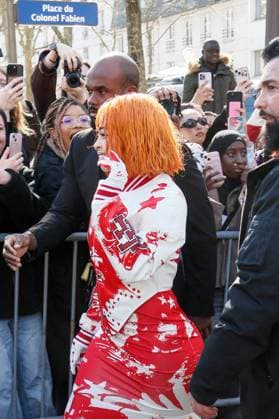 Arrivals at the Off White fashion show, at the headquarters of the French Communist Party PCF , Fashion Collection Ready to Wear Fall Winter 2025 2026 at Paris Fashion Week PFW Ice Spice at arrivals at the Off White fashion show, at the headquarters of the French Communist Party PCF , Fashion Collection Ready to Wear Fall Winter 2025 2026 at Paris Fashion Week PFW , in Paris, France, March 6, 2025 Christophe Clovis Bestimage Arrivals at the Off White fashion show, at the headquarters of the French Communist Party PCF , Fashion Collection Ready to Wear Fall Winter 2025 2026 during Paris Fashion Week PFW , in Paris, France, March 6, 2025 Paris France Copyright: xChristophexClovisx xBestimagexChristophexClovisx xBestimagex