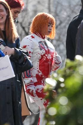 Arrivals at the Off White fashion show, at the headquarters of the French Communist Party PCF , Fashion Collection Ready to Wear Fall Winter 2025 2026 at Paris Fashion Week PFW Ice Spice at arrivals at the Off White fashion show, at the headquarters of the French Communist Party PCF , Fashion Collection Ready to Wear Fall Winter 2025 2026 at Paris Fashion Week PFW , in Paris, France, March 6, 2025 Christophe Clovis Bestimage Arrivals at the Off White fashion show, at the headquarters of the French Communist Party PCF , Fashion Collection Ready to Wear Fall Winter 2025 2026 during Paris Fashion Week PFW , in Paris, France, March 6, 2025 Paris France Copyright: xChristophexClovisx xBestimagexChristophexClovisx xBestimagex