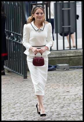. 10 03 2025. London, United Kingdom. Geri Halliwell arriving at the Commonwealth Day service at Westminster Abbey in London. xStephenxLockx xi-Imagesx IIM-25794-0088