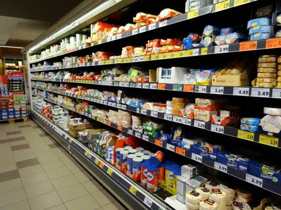 07.04.2025 Supermarkt Kaufland Waldshut Deutschland Einkaufstourismus. Bild : Kaeseabteilung Weichkaese.