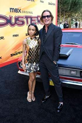 Rachel Hilson und Josh Holloway bei der Premiere der HBO Max Original Serie Duster in den Universal Studios. Universal City, 08.05.2025
