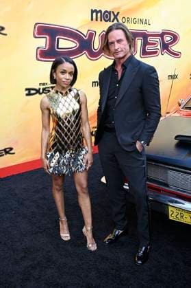 Rachel Hilson und Josh Holloway bei der Premiere der HBO Max Original Serie Duster in den Universal Studios. Universal City, 08.05.2025