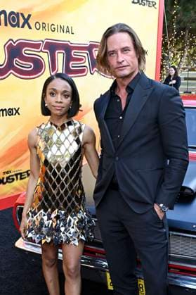 Rachel Hilson und Josh Holloway bei der Premiere der HBO Max Original Serie Duster in den Universal Studios. Universal City, 08.05.2025