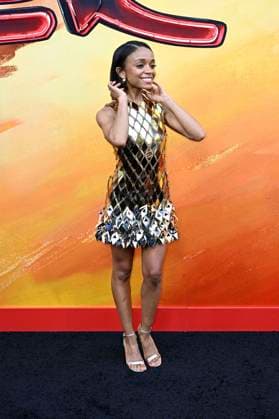 Rachel Hilson bei der Premiere der HBO Max Original Serie Duster in den Universal Studios. Universal City, 08.05.2025