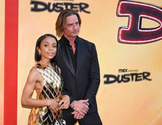 May 8, 2025, Universal City, California, USA: Rachel Hilson and Josh Holloway attend the Los Angeles Premiere Of HBO Original Series Duster Universal City USA - ZUMAb173 20250508_aap_b173_039 Copyright: xBillyxBennightx