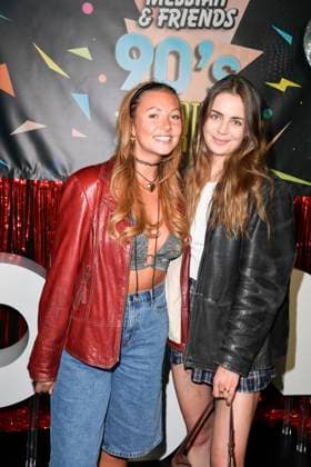 Samira Williams und Theresa Zeidler bei der Premiere der Serie Messiah Superstar (SAT.1 und Joyn, ab 16.05.2025 in der Mediathek) am 15.05.2025 in Berlin Messiah Superstar Serien Premiere in Berlin