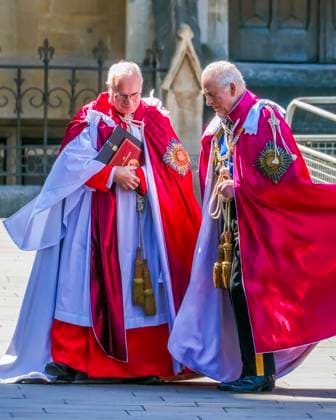 . 16 05 2025. London, United Kingdom. King Charles Arrives at Westminster Abbey. King Charles Arrives at Westminster Abbey to attend the Order of the Bath, Service. xMartynxWheatleyx xi-Imagesx IIM-25952-0003