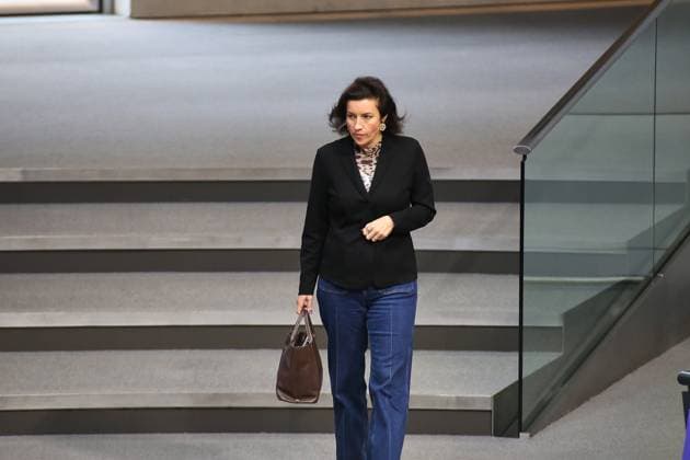 Berlin, Deutschland, 16.05.2025: Deutscher Bundestag: 5. Bundestagssitzung: Ministerin für Forschung, Technologie und Raumfahrt Dorothee Bär (CSU) Copyright: xdtsxNachrichtenagenturx dts_67516