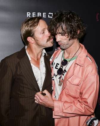 June 7, 2025, West Hollywood, California, USA: Creed Garnick and Tyson Ritter attend the Cottonmouth Los Angeles Premiere. West Hollywood USA - ZUMAb173 20250607_aap_b173_052 Copyright: xBillyxBennightx