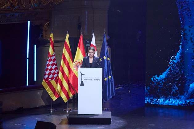 July 23, 2025, Barcelona, Barcelona, Spain: CROWN PRINCESS LEONOR DE BORBON attends the Princesa de Girona Foundation Awards at Gran Teatro del Liceu Barcelona Spain - ZUMAc260 20250723_zep_c260_017 Copyright: xMikexChicorrox