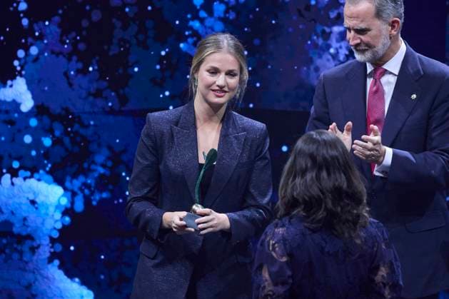 July 23, 2025, Barcelona, Barcelona, Spain: KING FELIPE VI OF SPAIN and CROWN PRINCESS LEONOR DE BORBON attend the Princesa de Girona Foundation Awards at Gran Teatro del Liceu Barcelona Spain - ZUMAc260 20250723_zep_c260_020 Copyright: xMikexChicorrox