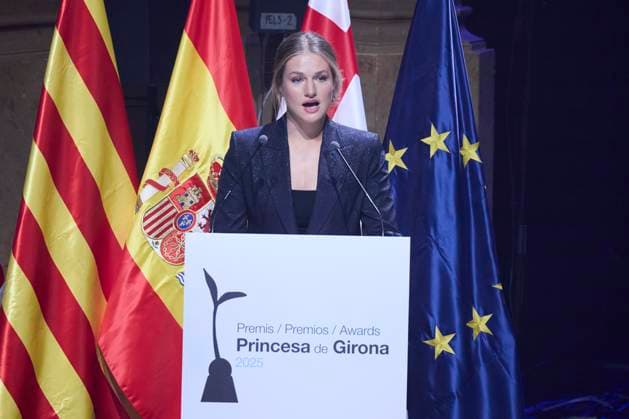 July 23, 2025, Barcelona, Barcelona, Spain: CROWN PRINCESS LEONOR DE BORBON attends the Princesa de Girona Foundation Awards at Gran Teatro del Liceu Barcelona Spain - ZUMAc260 20250723_zep_c260_029 Copyright: xMikexChicorrox