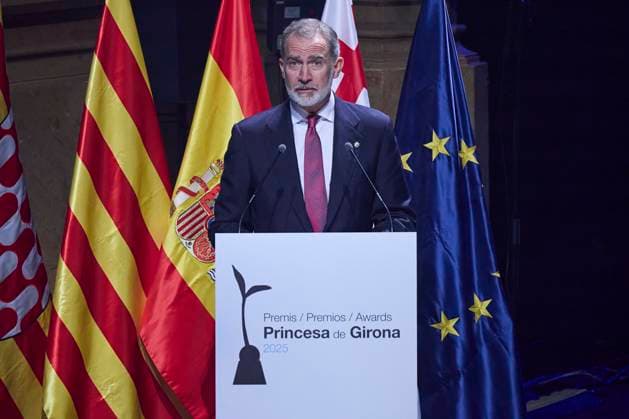 July 23, 2025, Barcelona, Barcelona, Spain: KING FELIPE VI OF SPAIN attends the Princesa de Girona Foundation Awards at Gran Teatro del Liceu Barcelona Spain - ZUMAc260 20250723_zep_c260_032 Copyright: xMikexChicorrox