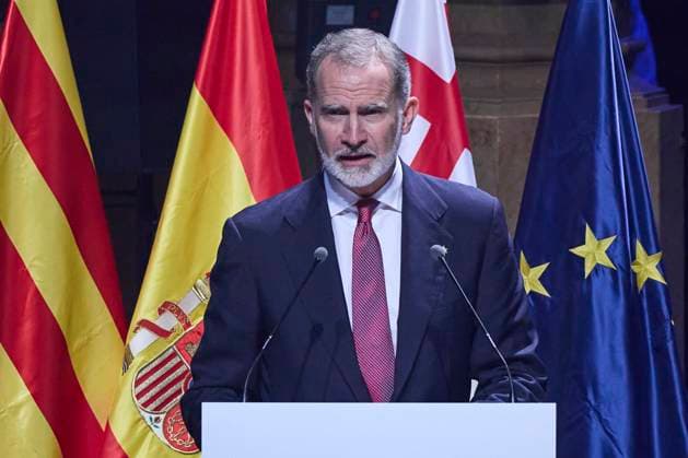 July 23, 2025, Barcelona, Barcelona, Spain: KING FELIPE VI OF SPAIN attends the Princesa de Girona Foundation Awards at Gran Teatro del Liceu Barcelona Spain - ZUMAc260 20250723_zep_c260_033 Copyright: xMikexChicorrox