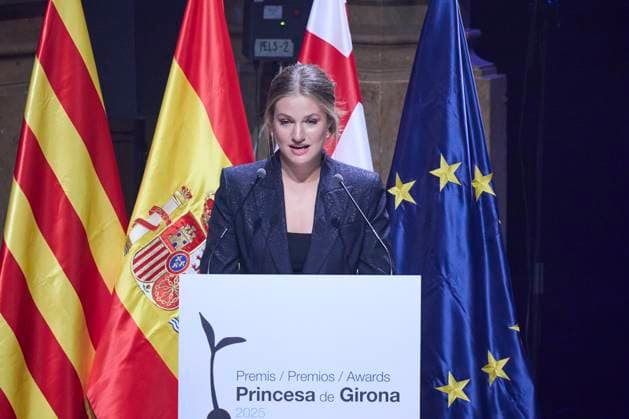 July 23, 2025, Barcelona, Barcelona, Spain: CROWN PRINCESS LEONOR DE BORBON attends the Princesa de Girona Foundation Awards at Gran Teatro del Liceu Barcelona Spain - ZUMAc260 20250723_zep_c260_037 Copyright: xMikexChicorrox