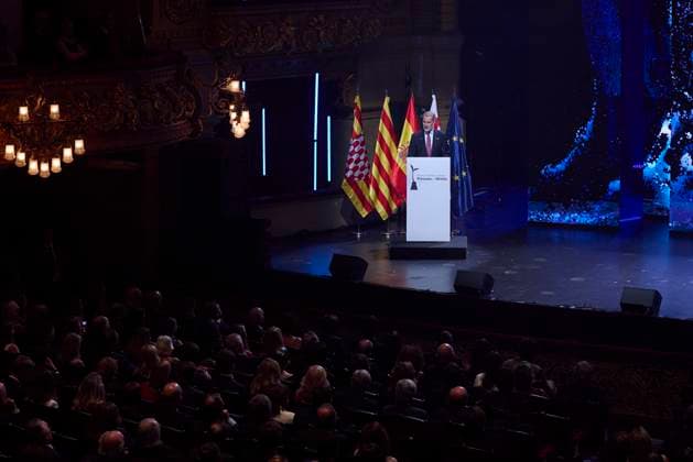 July 23, 2025, Barcelona, Barcelona, Spain: KING FELIPE VI OF SPAIN attends the Princesa de Girona Foundation Awards at Gran Teatro del Liceu Barcelona Spain - ZUMAc260 20250723_zep_c260_039 Copyright: xMikexChicorrox