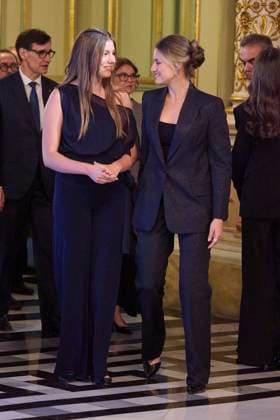 July 23, 2025, Barcelona, Barcelona, Spain: CROWN PRINCESS LEONOR DE BORBON AND PRINCESS SOFIA DE BORBON attend the Princesa de Girona Foundation Awards at Gran Teatro del Liceu Barcelona Spain - ZUMAc260 20250723_zep_c260_041 Copyright: xMikexChicorrox