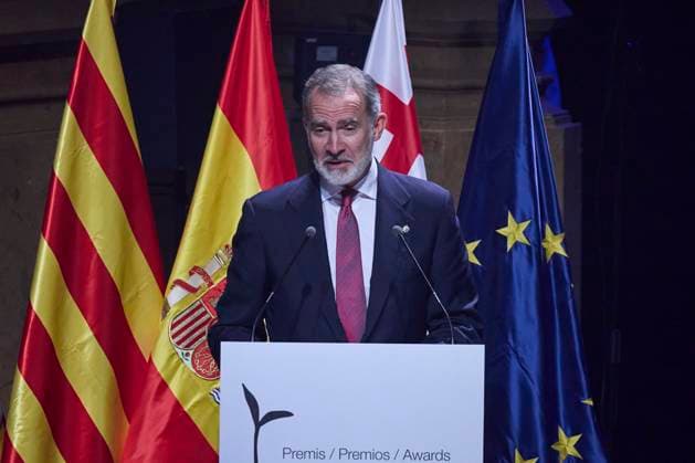 July 23, 2025, Barcelona, Barcelona, Spain: KING FELIPE VI OF SPAIN attends the Princesa de Girona Foundation Awards at Gran Teatro del Liceu Barcelona Spain - ZUMAc260 20250723_zep_c260_045 Copyright: xMikexChicorrox