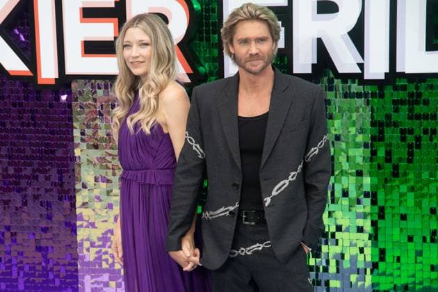 Freakier Friday UK Premiere Arrivals at Odeon Luxe, Leicester Square, London, UK Chad Michael Murray and wife Sarah Roemer attends The Freakier Friday UK Premiere at Odeon Luxe, Leicester Square, London, England, UK on Thursday 31 July, 2025., Credit:Justin Ng Avalon UK, England, London, Odeon Luxe, Leicester Square Copyright: xJustinxNgx xAvalonx 1027039038
