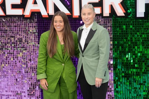 Freakier Friday UK Premiere Arrivals at Odeon Luxe, Leicester Square, London, UK Fran Kirby and Beth England (Bethany England) attends The Freakier Friday UK Premiere at Odeon Luxe, Leicester Square, London, England, UK on Thursday 31 July, 2025., Credit:Justin Ng Avalon UK, England, London, Odeon Luxe, Leicester Square Copyright: xJustinxNgx xAvalonx 1027039170