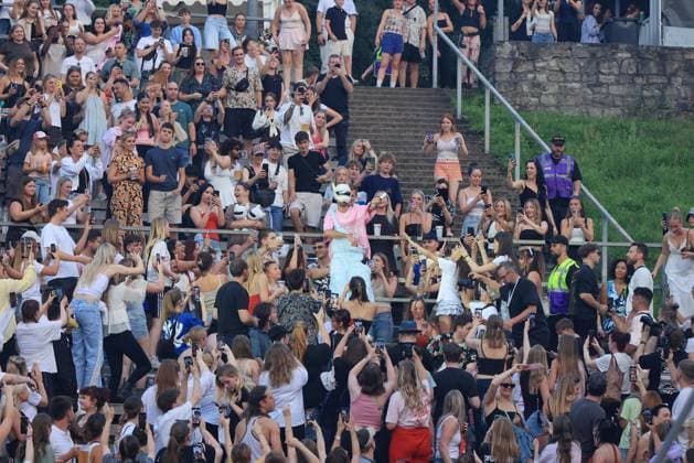 09.08.2025, Cro, Rapper, im Konzert live in der Wuhlheide, Berlin, Musik, Hip Hop, Berlin