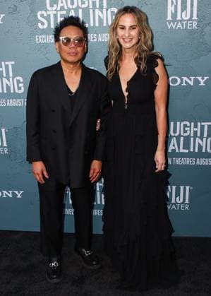 New York Premiere Of Columbia Pictures Caught Stealing MANHATTAN, NEW YORK CITY, NEW YORK, USA - AUGUST 26: Matthew Libatique and Mary-Ellen Libatique arrive at the New York Premiere Of Columbia Pictures Caught Stealing held at Regal Union Square on August 26, 2025 in Manhattan, New York City, New York, United States., Credit:Image Press Agency Avalon United States, New York, New York City, Regal Union Square Copyright: xImagexPressxAgencyx xAvalonx 1031688660