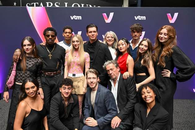 Milo - Premiere Season 3 Antwerpen, 27 08 2025 Milo, premiere , Season 3, Kinepolis . Pix : Antje De Rop, Héritier Tipo, Emanoel Borges, Camille, Mathias Mesmans, Katelijne Verbeke,, Evelyne Chen, Ruben De Groot, Luka De Baets, Line De Dauw , Jessy Yakisikli, Zakaria Ridouani, Juan Gerlo, Dries Vanhegen, Laetitia Janssens . Credit : Peter De Smedt CC . Antwerpen Belgium Copyright: xContentxCurationx PeterxDexSmedtx xCCx